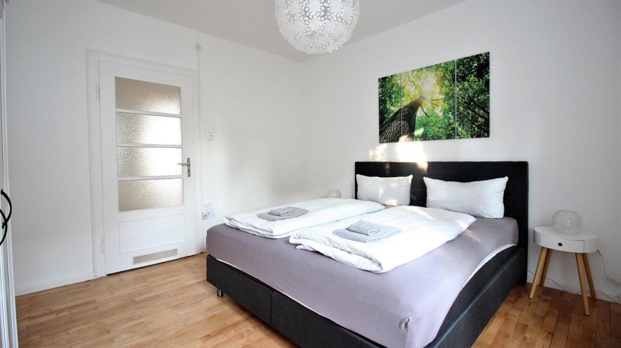 Light-Flooded City Apartment With Balcony And Garden Wurzburg Bagian luar foto