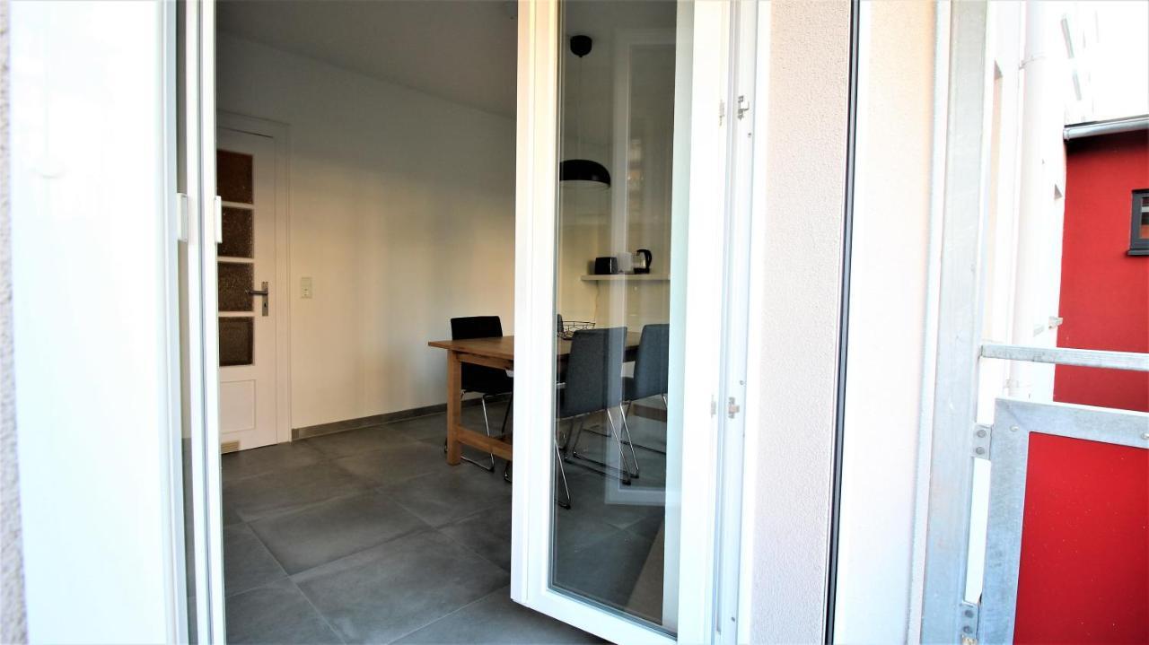 Light-Flooded City Apartment With Balcony And Garden Wurzburg Bagian luar foto